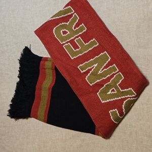 San Francisco City Scarf Knit Winter Neck Reversible Double Sided